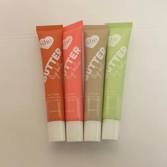 Butter Lip Balm - Hydrating Buildable Lip Butter. New - Picture 1 of 2